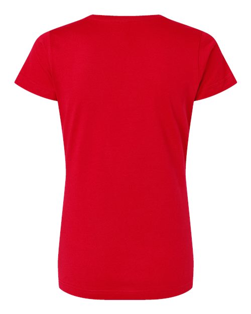 Women's Fine Jersey V-Neck Tee
