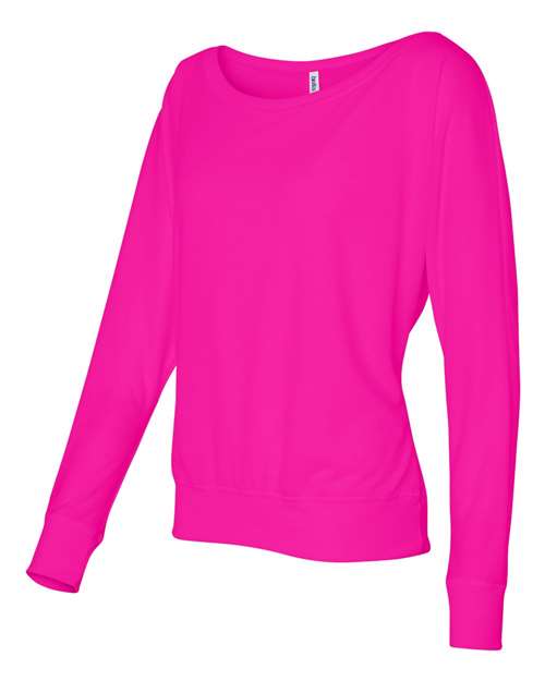 Women’s Flowy Off Shoulder Long Sleeve Tee view 4