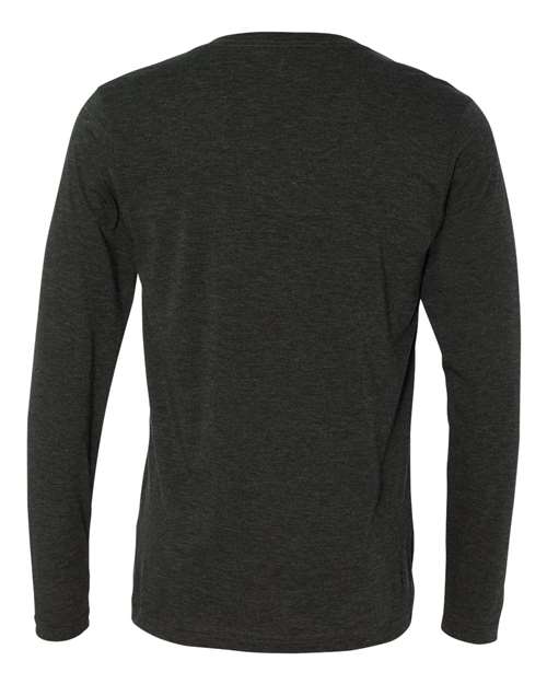 Unisex Long Sleeve V-Neck Tee
