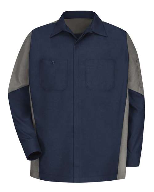 Men's Long Sleeve Automotive Crew Shirt