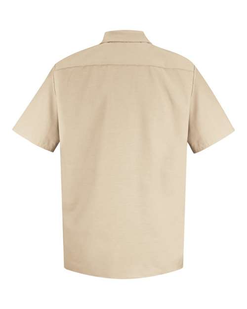 Men's Specialized Short Sleeve Pocketless Work Shirt