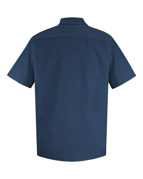 Men's Specialized Short Sleeve Pocketless Work Shirt