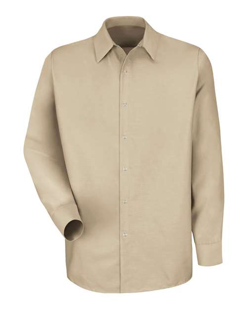 Men's Specialized Pocketless Long Sleeve Work Shirt