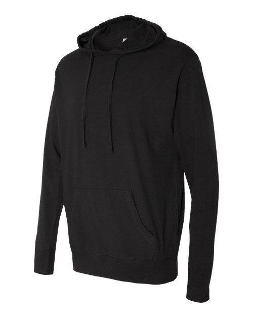 Unisex Lightweight Hooded Pullover T-Shirt