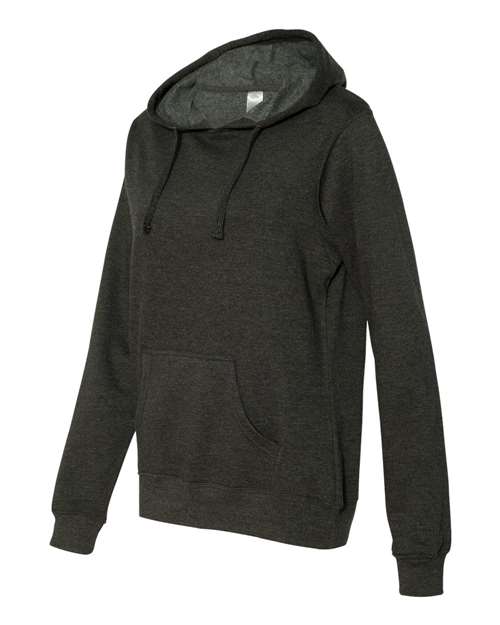 Women's Junior Fit Heavenly Fleece Lightweight Hooded Sweatshirt – Side