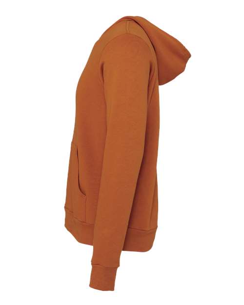 Unisex Sponge Fleece Hoodie Sweatshirt – Detail