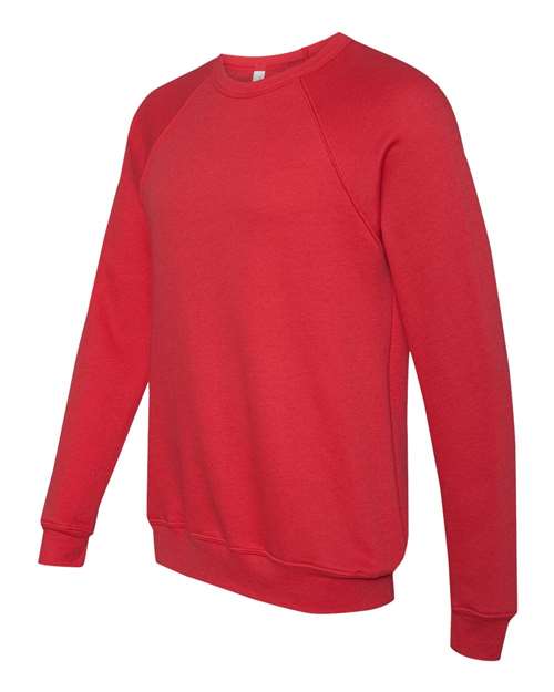 Unisex Sponge Fleece Raglan Crewneck Sweatshirt