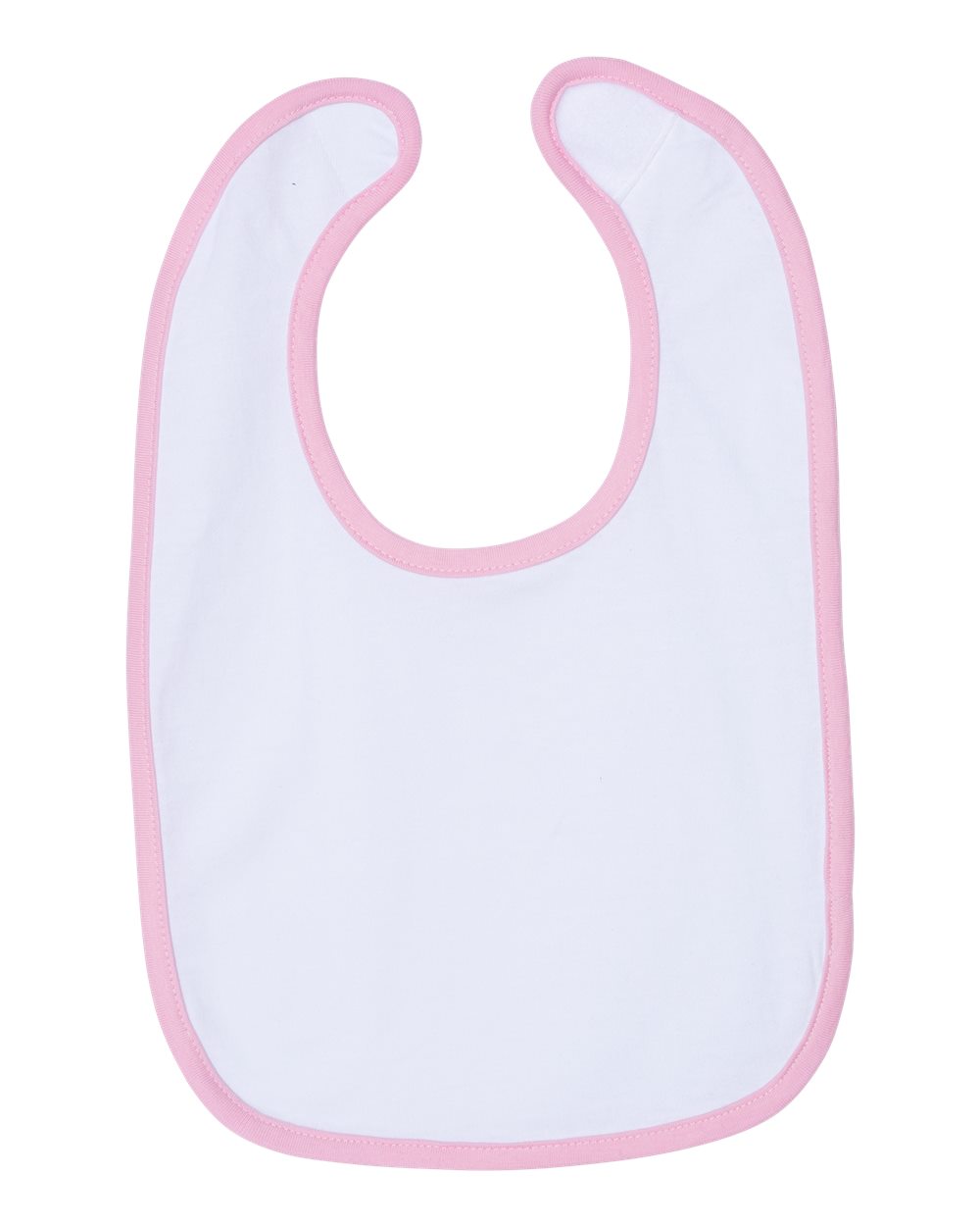 Rabbit Skins 1004 - Infant Contrast Trim Premium Jersey Bib