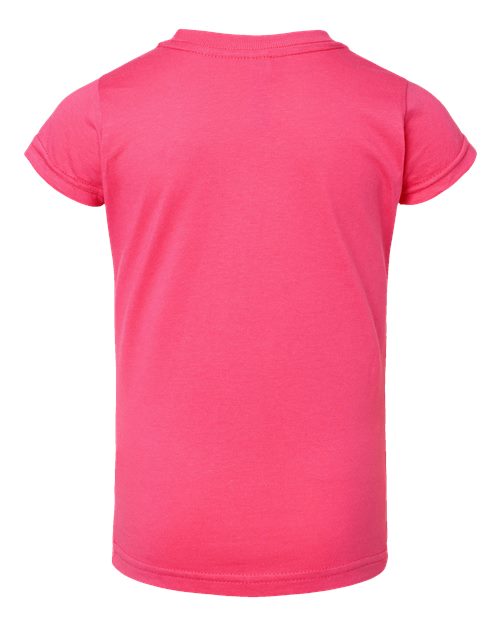 Toddler Girls Fine Jersey Tee – Back