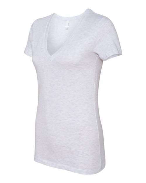 Women’s Jersey Deep V-Neck Tee – Side