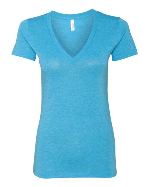 BELLA + CANVAS Women’s Triblend Deep V-Neck Tee 8435