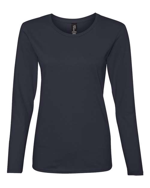 Buy Women?s Lightweight Long Sleeve T-Shirt - Anvil Online at Best ...