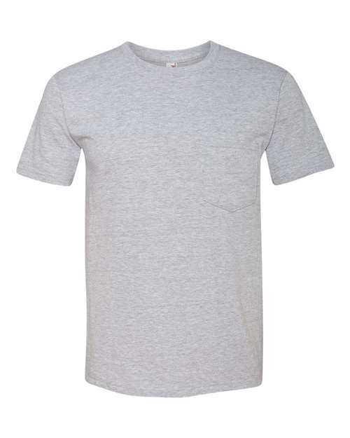 Midweight Pocket T Shirt-Anvil