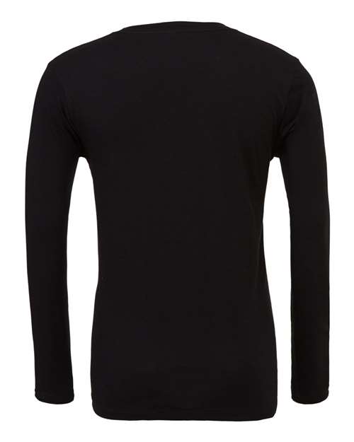 Unisex Long Sleeve V-Neck Tee