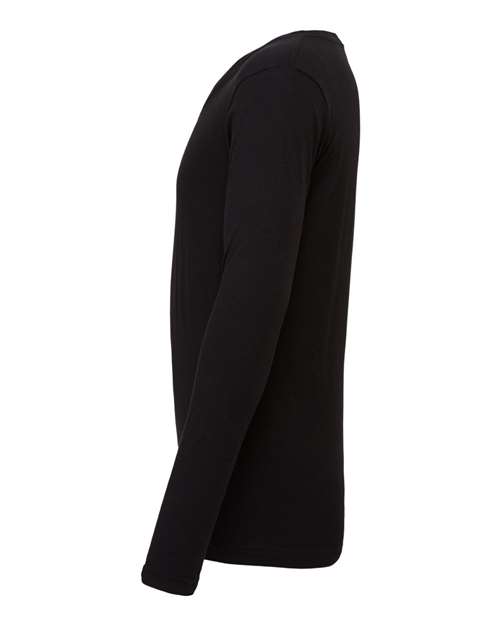 Unisex Long Sleeve V-Neck Tee