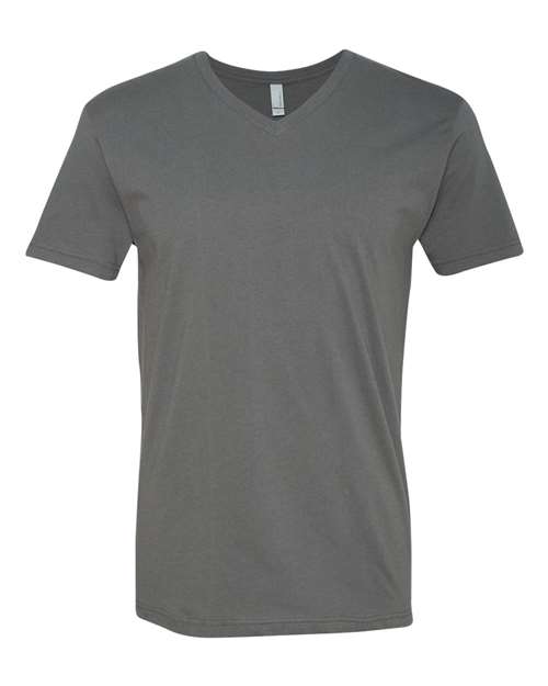 Cotton V&#45;Neck T&#45;Shirt-Next Level