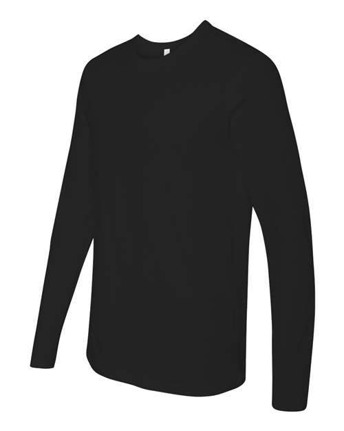 Unisex Cotton Long Sleeve T-Shirt – Side