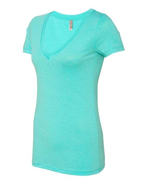 Women’s Triblend Deep V-Neck T-Shirt