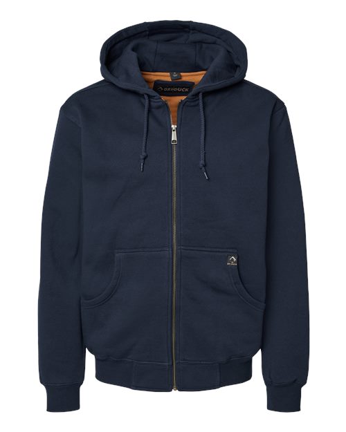 Men's Tall Crossfire Heavyweight Power Fleece Hooded Jacket with Thermal Lining