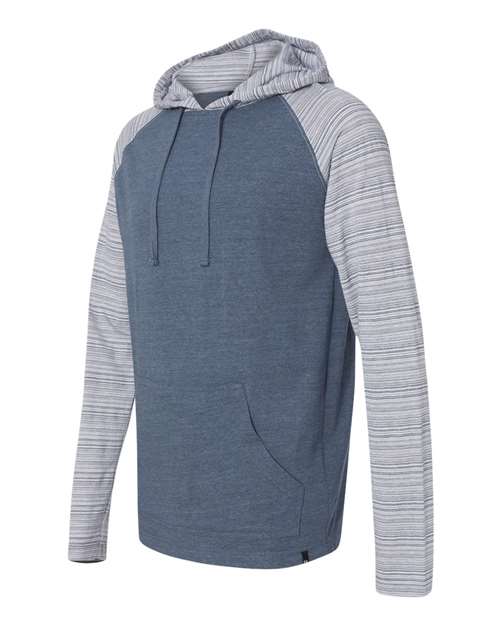 Unisex Yarn-Dyed Hooded Raglan T-Shirt