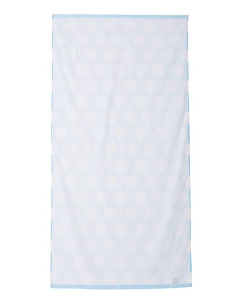 Polka Dot Velour Beach Towel