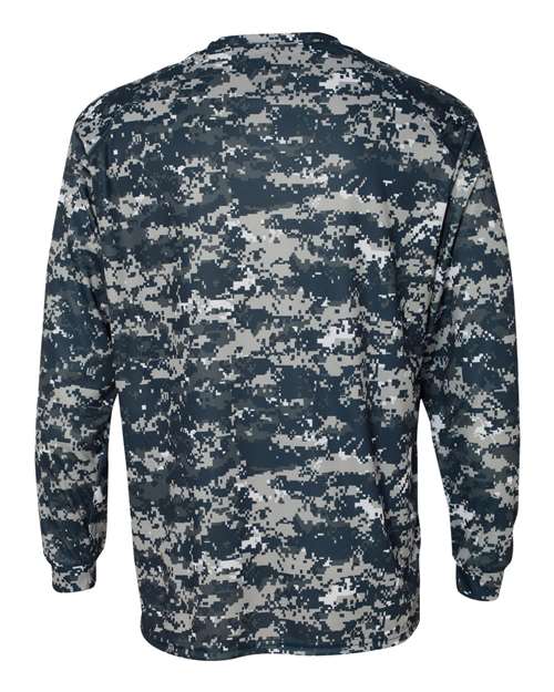 Men's Digital Camo Long Sleeve T-Shirt