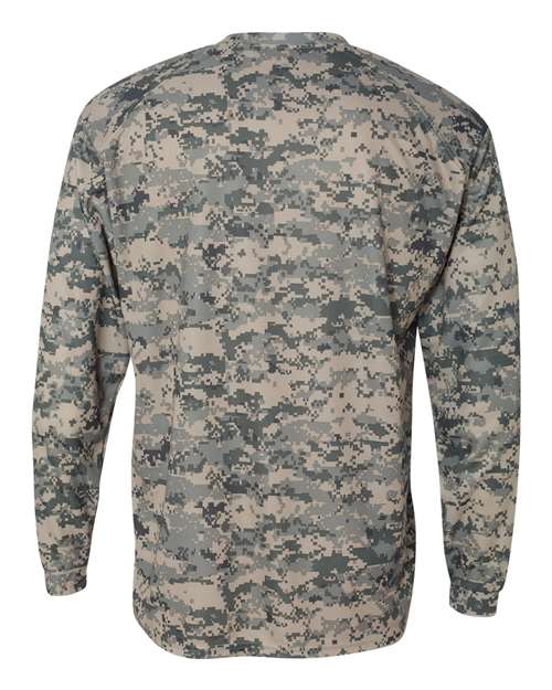 Men's Digital Camo Long Sleeve T-Shirt