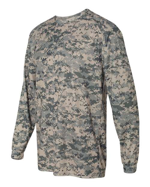 Men's Digital Camo Long Sleeve T-Shirt