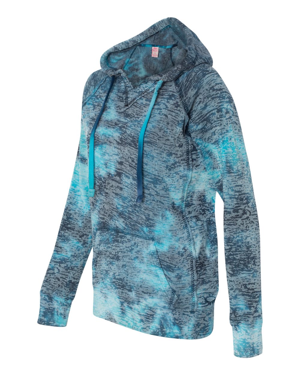 Blue Frost Long Sleeve hooded T-shirt from MV Sport