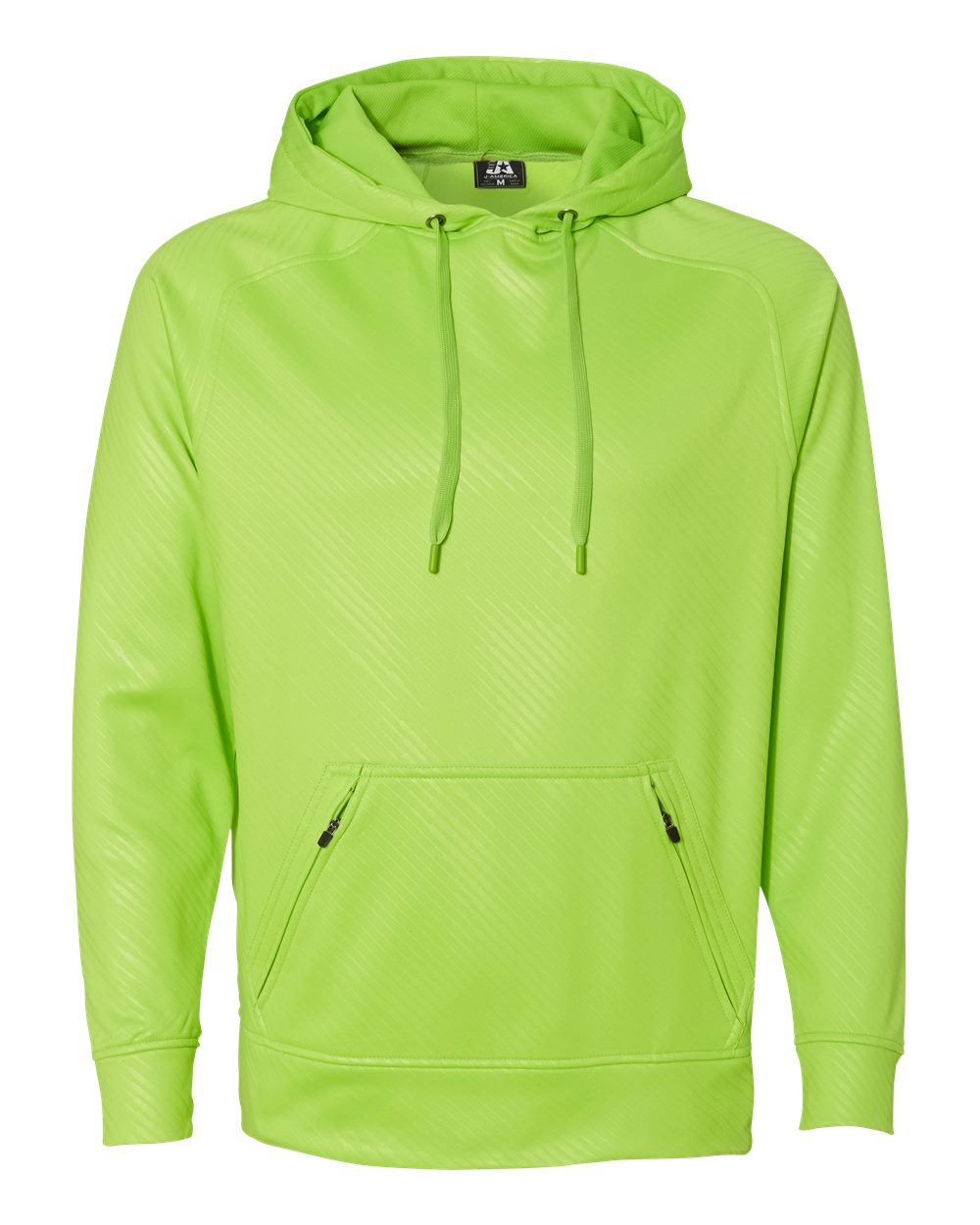 J. America 8670 Volt Polyester Hooded Sweatshirt