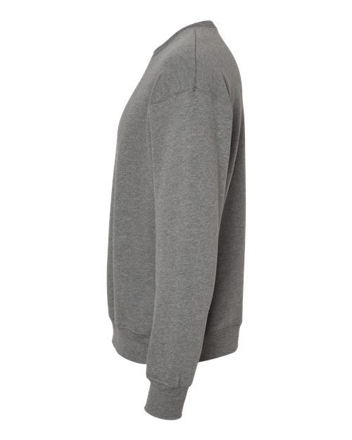 Unisex Sponge Fleece Drop Shoulder Crewneck Sweatshirt – Detail