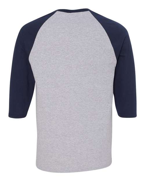 Unisex Heavy Cotton™ Raglan Three-Quarter Sleeve T-Shirt