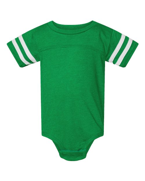 Rabbit Skins Infant Football Fine Jersey Bodysuit 4437