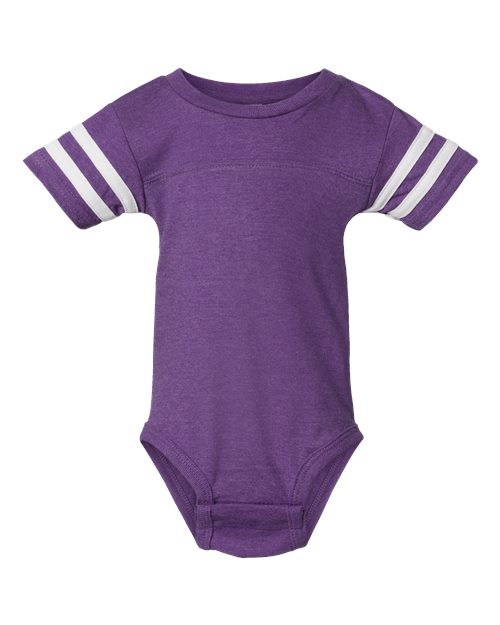 Rabbit Skins Infant Football Fine Jersey Bodysuit 4437