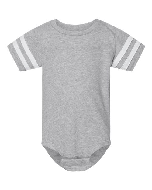 Rabbit Skins Infant Football Fine Jersey Bodysuit 4437