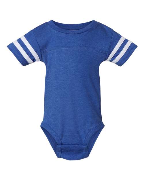 Rabbit Skins Infant Football Fine Jersey Bodysuit 4437