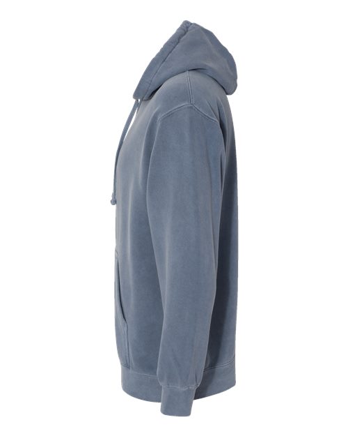 Unisex Garment-Dyed Hooded Sweatshirt – Detail