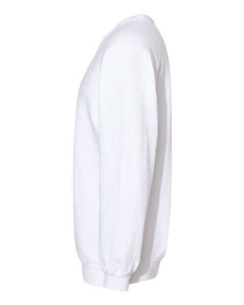 Unisex Garment-Dyed Crewneck Sweatshirt – Detail