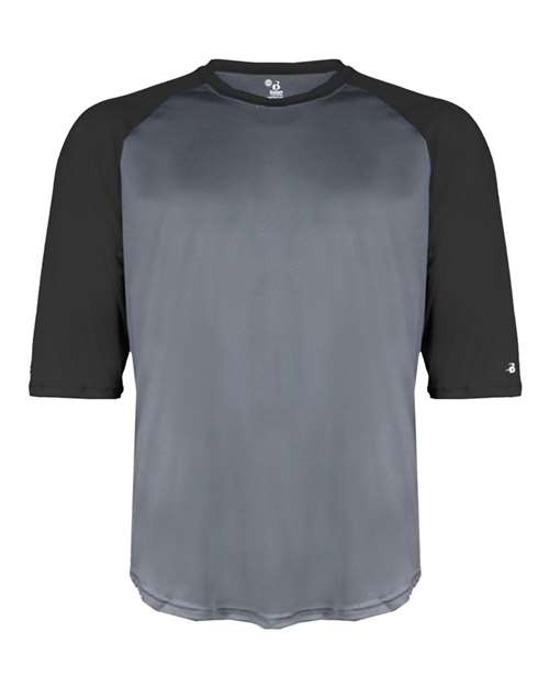 Youth B-Core Three-Quarter Sleeve Baseball T-Shirt