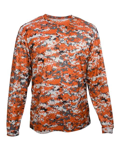 Men's Digital Camo Long Sleeve T-Shirt