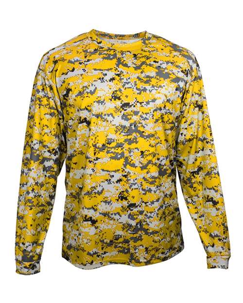 Men's Digital Camo Long Sleeve T-Shirt
