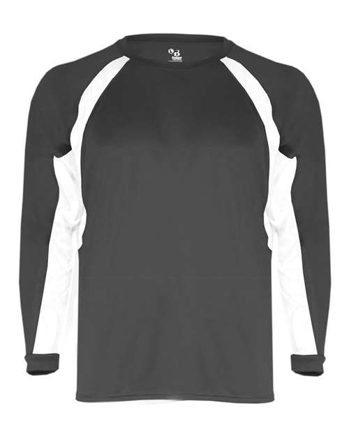 B-Core Hook Long Sleeve T-Shirt-Badger