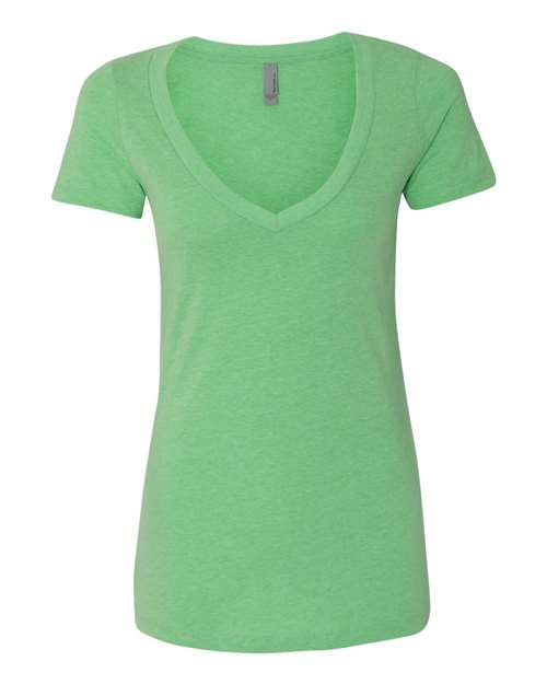 Next Level 6640 - Women's CVC Deep V-Neck T-Shirt