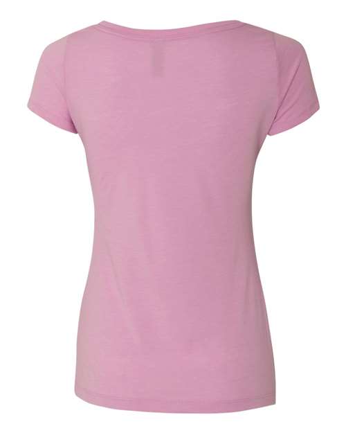 Women’s Triblend Scoop Neck T-Shirt – Back