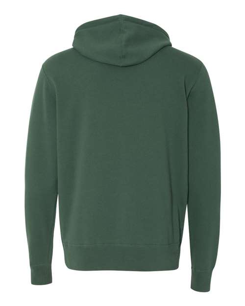 Unisex Lightweight Full-Zip Hooded Sweatshirt