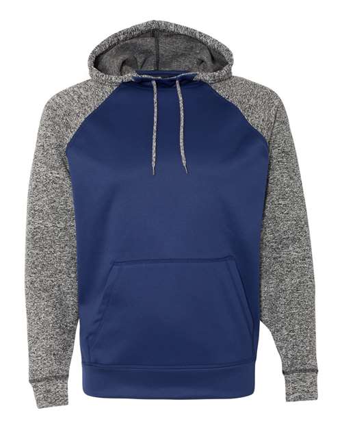 Colorblocked Cosmic Fleece Hooded Sweatshirt-J&#46; America