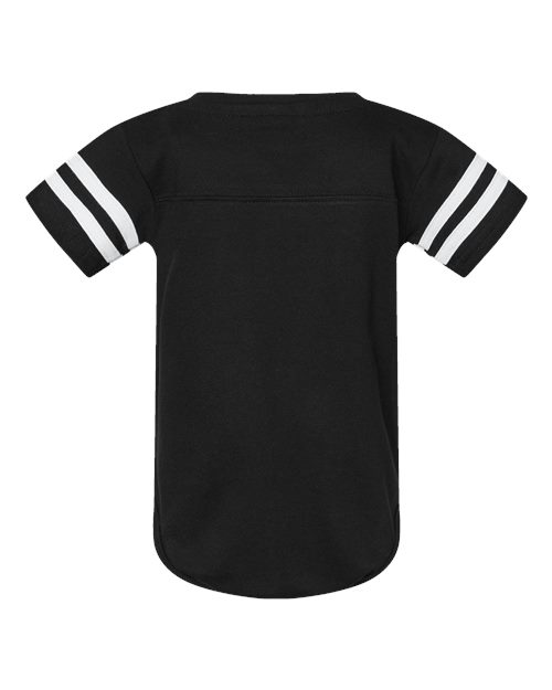 Infant Football Fine Jersey Bodysuit – Back