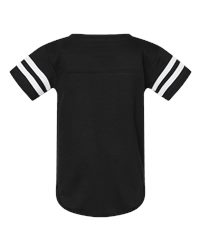 Rabbit Skins 4437 - Infant Football Fine Jersey Bodysuit