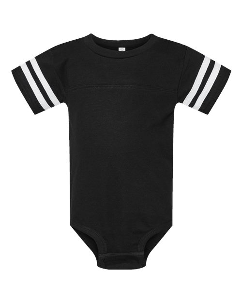 Rabbit Skins Infant Football Fine Jersey Bodysuit 4437