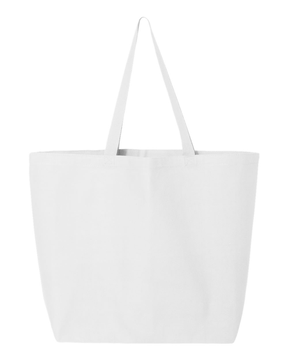 Q-tees Q611 25L Zippered Tote - Natural - One Size